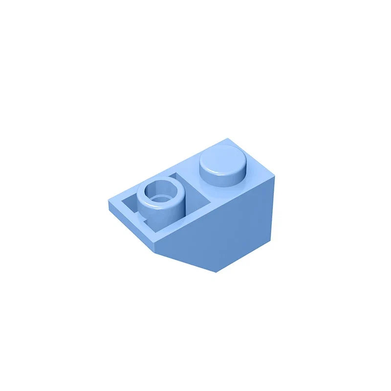 Gobricks GDS-597 Slope, Inverted 45 2x1 | Compatible Building Block for DIY