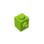 Gobricks GDS-1046 Modified Brick 1 x 1 with Studs on 2 Sides | Building Block for DIY