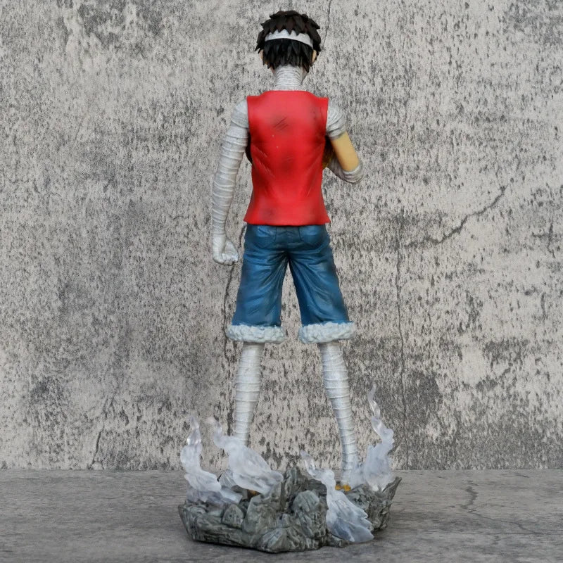 In Silent Tribute Monkey D Luffy Anime Figure, One Piece Anime Figurines 26 CM