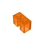 Gobricks GDS-798 Brick 1x2 with Groove | Compatible Building Block for DIY Sets