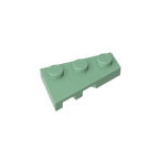 Gobricks GDS-547 Wedge Plate 3 x 2 Right | Compatible Building Block for DIY Creations