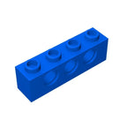 Gobricks GDS-625 Technical Brick 1x4 3-Hole | Compatible with Lego 3701