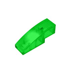 Gobricks GDS-657 Slope, Curved 3 x 1 | Compatible Building Block for Creative Construction