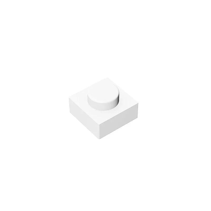 Gobricks GDS-501 Plate 1 x 1 | Compatible Building Blocks for DIY