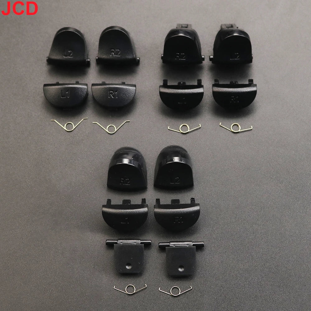 PS5 PS4 Controller Trigger Button Set L1 R1 L2 R2 with Springs | Replacement Repair Parts
