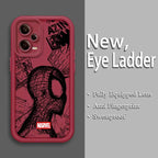 Marvel Groot Spider-Man Art For Xiaomi Redmi Note 14 13 13R 12 12R 11 11E 11T 11S Pro Plus 4G 5G Eye Ladder Soft Phone Case
