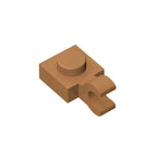 Gobricks GDS-813 1x1 Plate with Vertical Holder | Compatible with Lego 6019 and 61252