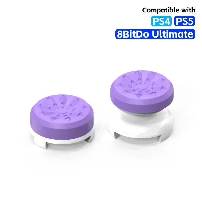 DATA FROG High-Rise Thumb Stick Grips | FPS Performance Extenders for PS4 PS5 and 8BitDo Ultimate Controller