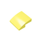 Gobricks GDS-1270 Slope, Curved 2 x 2 Inverted | Compatible with Lego 32803 Building Block
