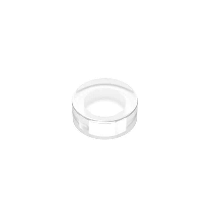 Gobricks GDS-612 Flat Tile 1x1 Round | Compatible Building Block