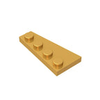 Gobricks GDS-549 Wedge Plate 4 x 2 Right | Building Block for Compatible DIY Sets