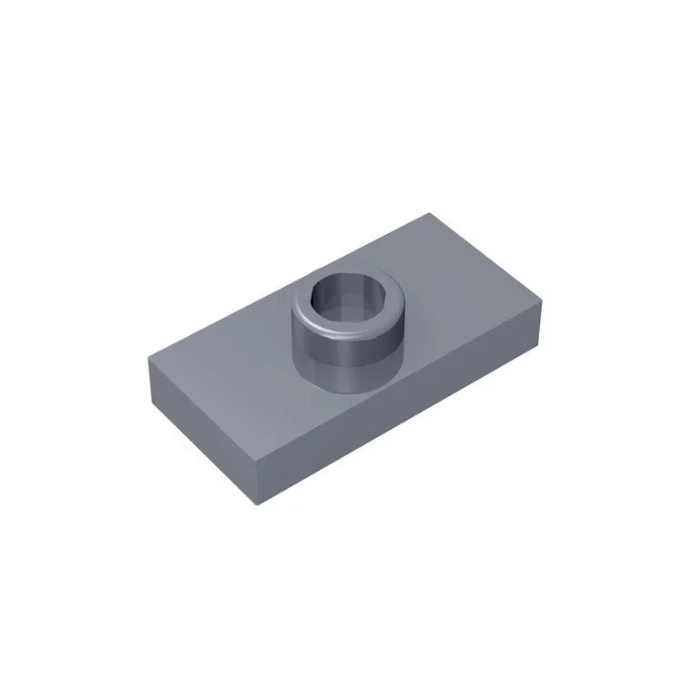 Gobricks PLATE 1X2 W. 1 KNOB | Modified Building Block Compatible with Lego 15573