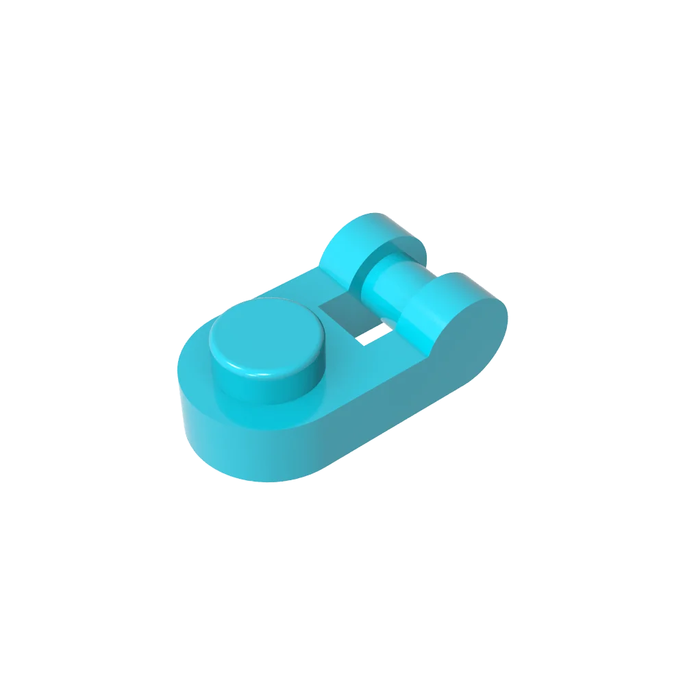 Gobricks GDS-1290 Plate Special 1 x 1 Rounded with Handle | Compatible Building Block for DIY