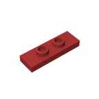 Gobricks GDS-1504 Plate, Modified 1 x 3 with 2 Studs (Double Jumper) | Compatible Building Block Piece