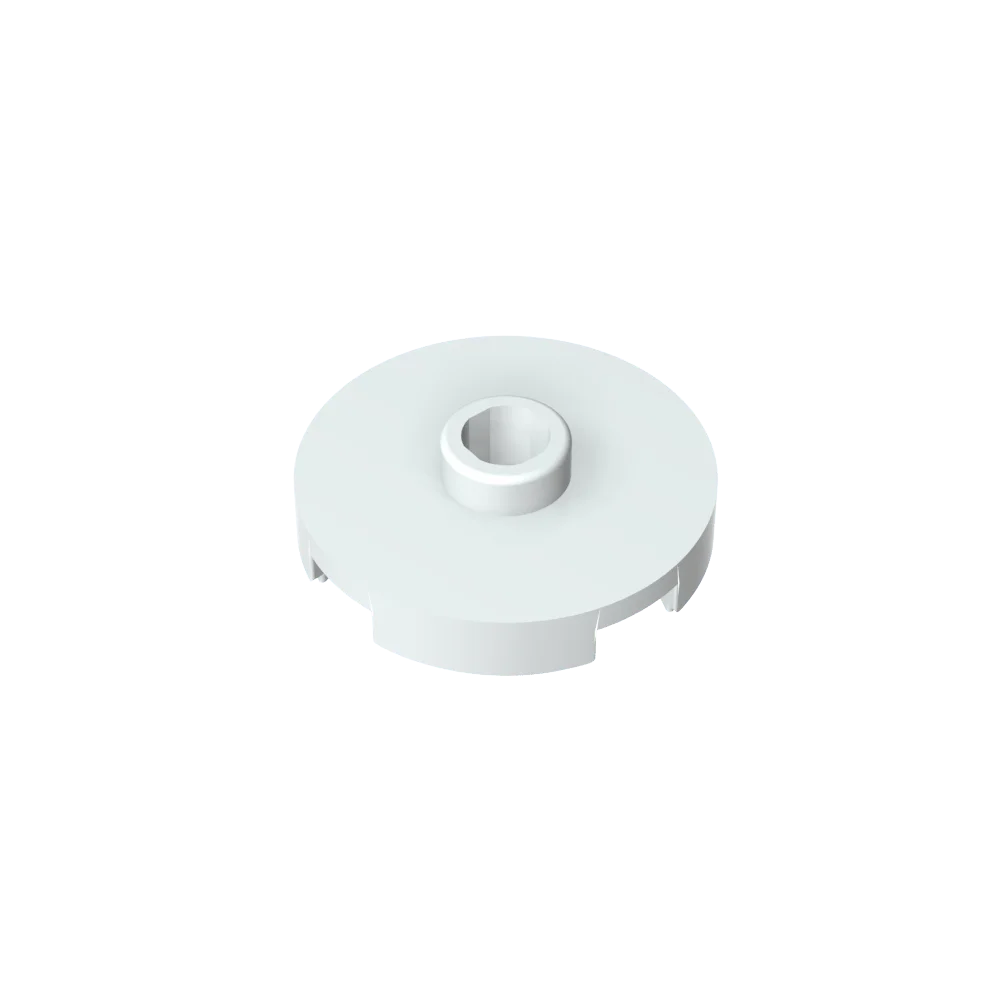 Gobricks GDS-1041 Tile Round 2x2 with Open Stud | Compatible Building Block for DIY Educational Kits