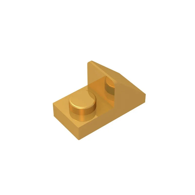 Gobricks GDS-832 Slope 45 2x1 with 2/3 Cutout | Compatible Building Block for DIY