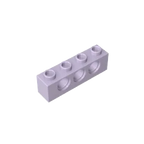 Gobricks GDS-625 Technical Brick 1x4 3-Hole | Compatible with Lego 3701