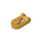 Gobricks GDS-1290 Plate Special 1 x 1 Rounded with Handle | Compatible Building Block for DIY