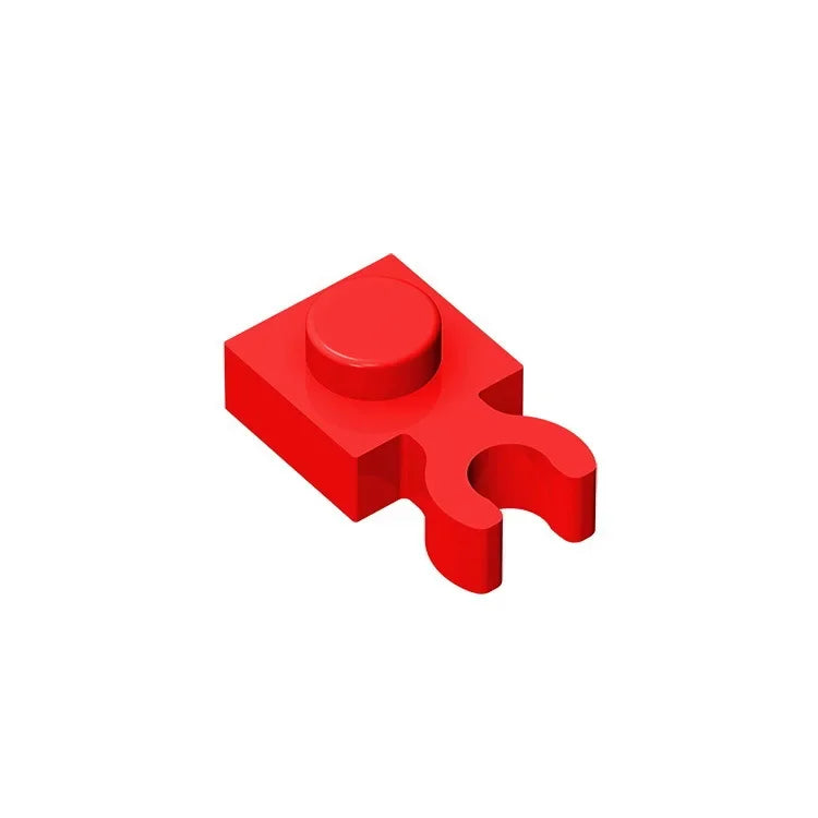 Gobrick GDS-814 PLATE 1X1 W. HOLDER | Building Block for DIY Creations