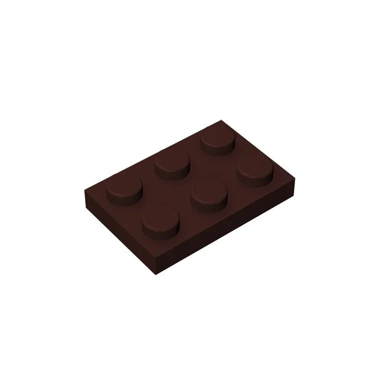 Gobricks GDS-510 Plate 2 x 3 | Compatible Building Block for DIY Projects