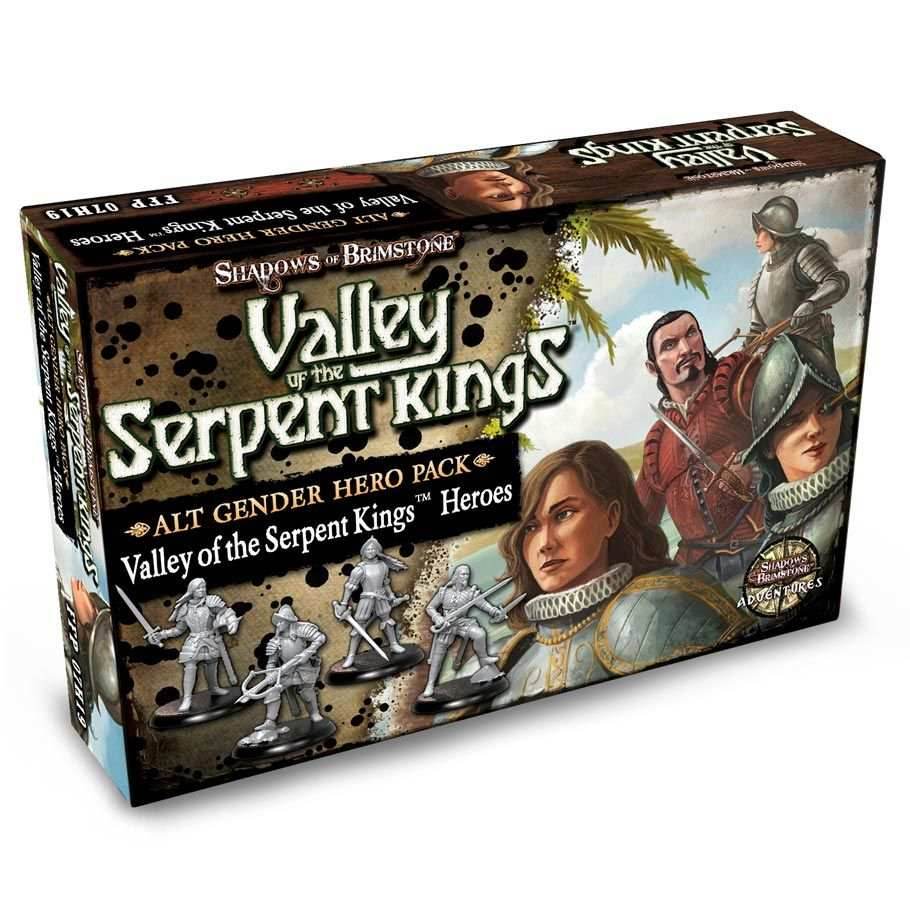 Shadows of Brimstone: Valley of the Serpent Kings Alt Gender Hero Pack - 