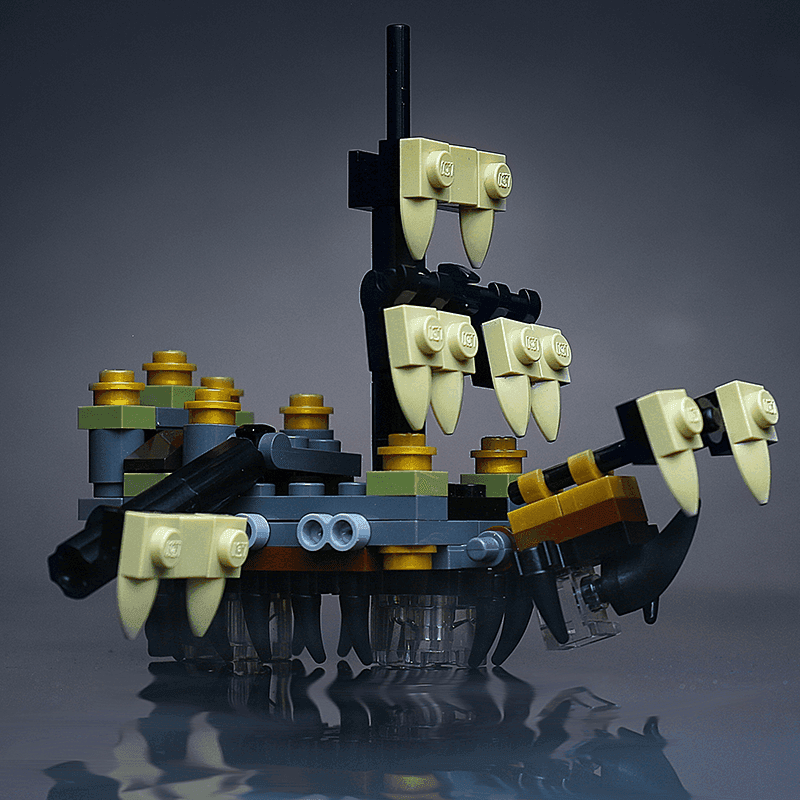 Custom Mini The Silent Mary Pirate Ship - 