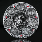 Unique Dice Spinner: 7-in-1 Metal 3D Relief Dragon DND Roulette Dice Spinner