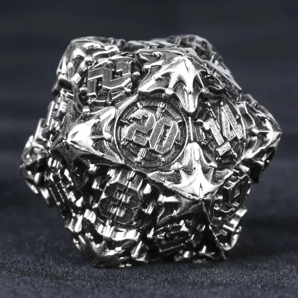 DND Dice - Steampunk Pirate Metal Dice Set