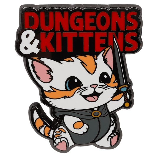 Enamel Pin: Dungeons & Kittens - 