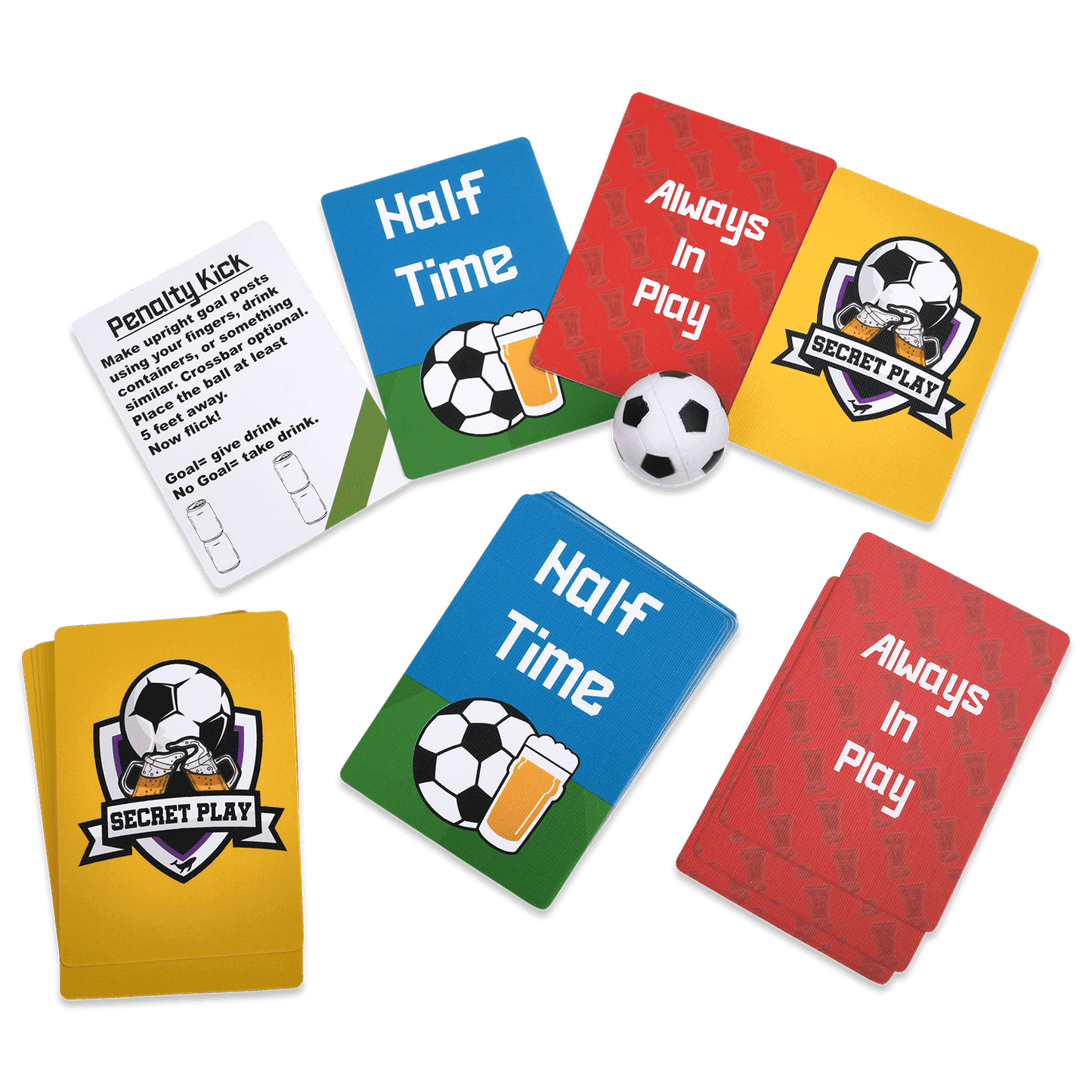 WATCH SOCCER, GET DRUNK - The Live Soccer Drinking Game - 