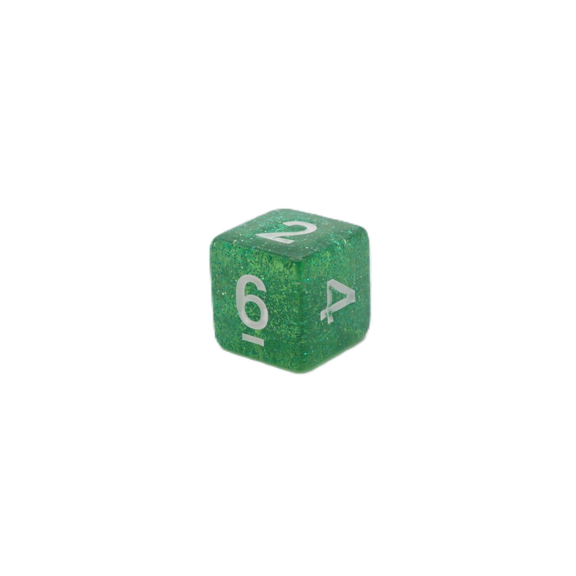 Spearmint Drop - 7 Piece DnD Dice Set | Acrylic RPG Gaming Dice - 