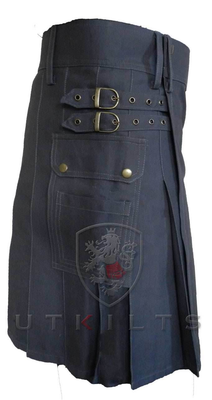 Utility Kilt – GlenLoch, Gray - 30 / 22