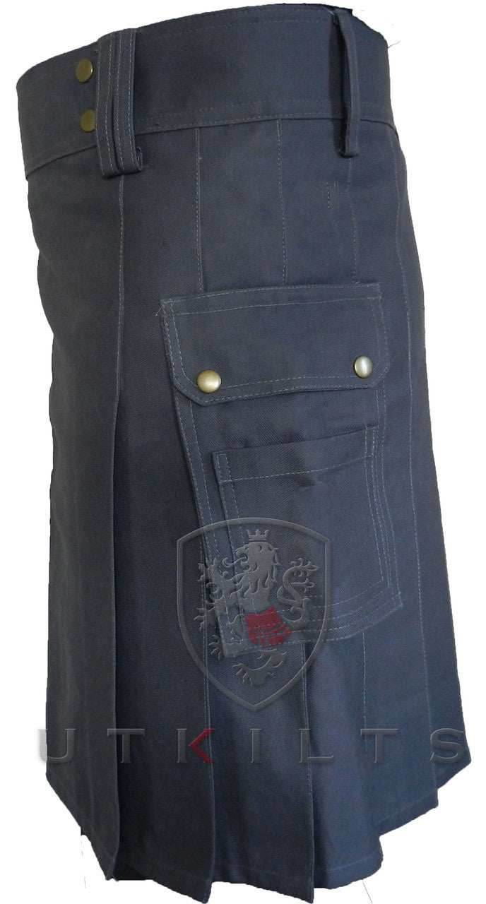 Utility Kilt – GlenLoch, Gray - 30 / 22