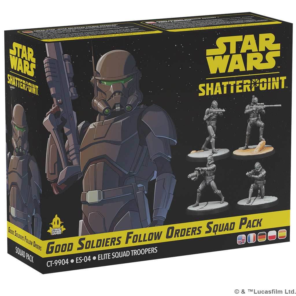 Star Wars Shatterpoint: Good Soldiers Follow Orders Squad Pack - 