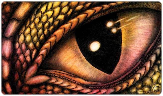 The Eye of the Dragon Playmat - Plain