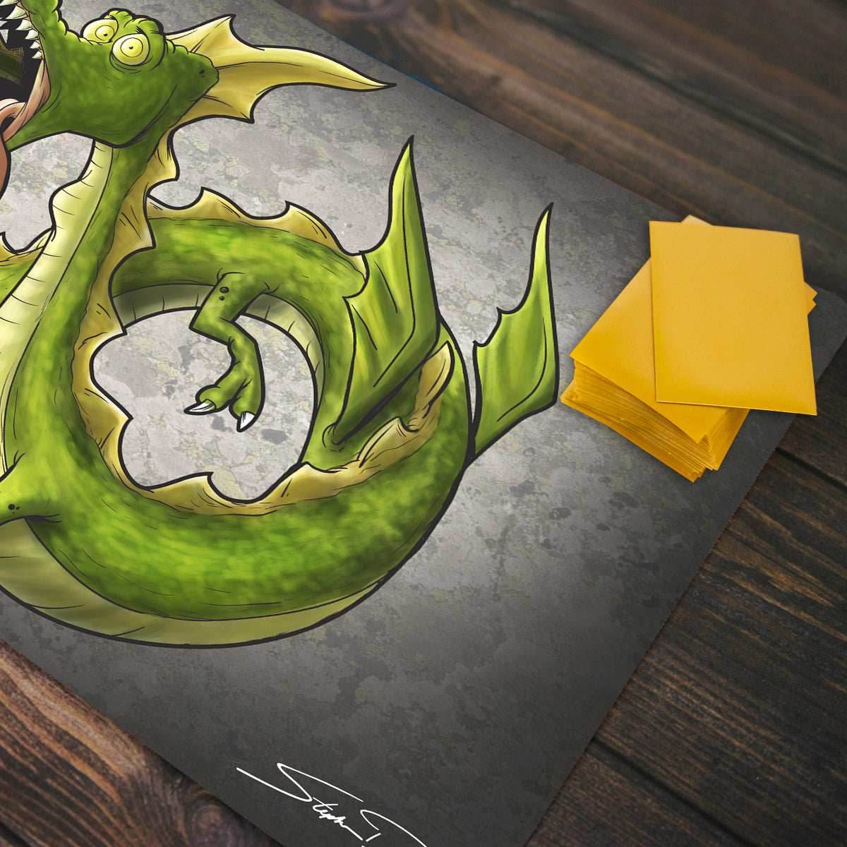 Infinity Dragon Playmat - Standard Playmat / Plain
