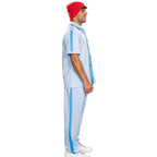 Steve Underwater Explorer Movie Character Halloween Cosplay Costume Set