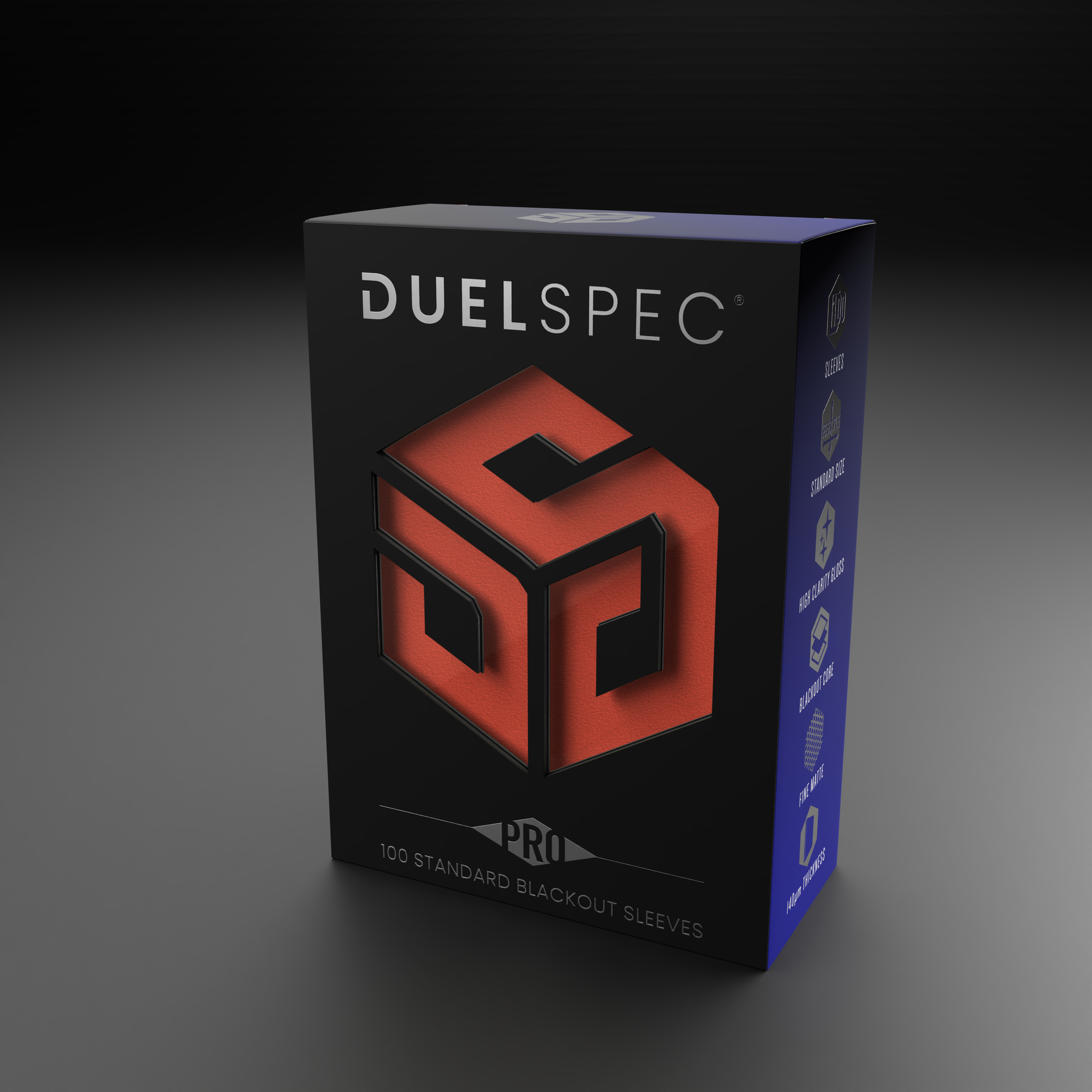DuelSpec PRO Blackout Sleeves (Standard)
