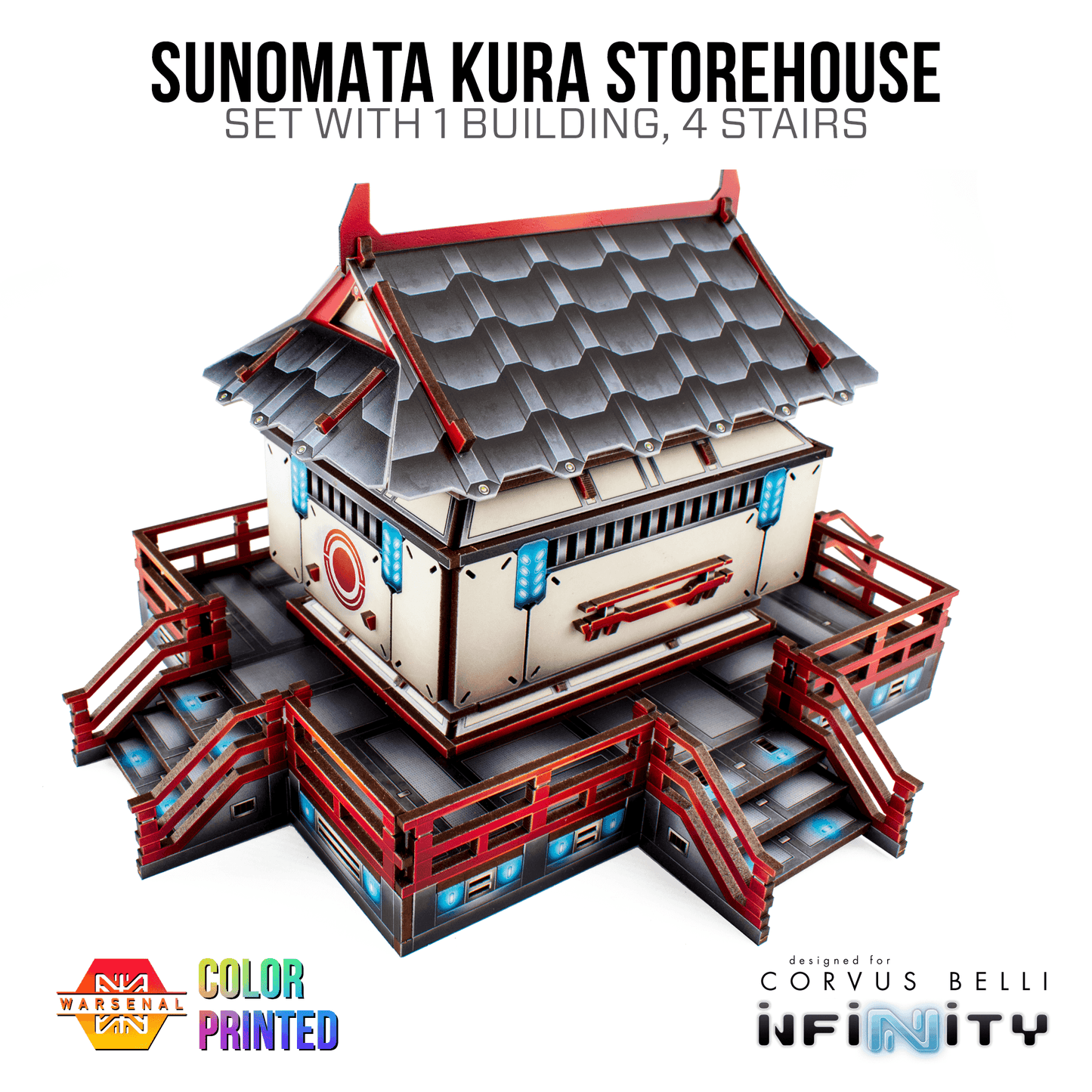 Sunomata Shrine Set - JSA (New Symbol) / Color Printed
