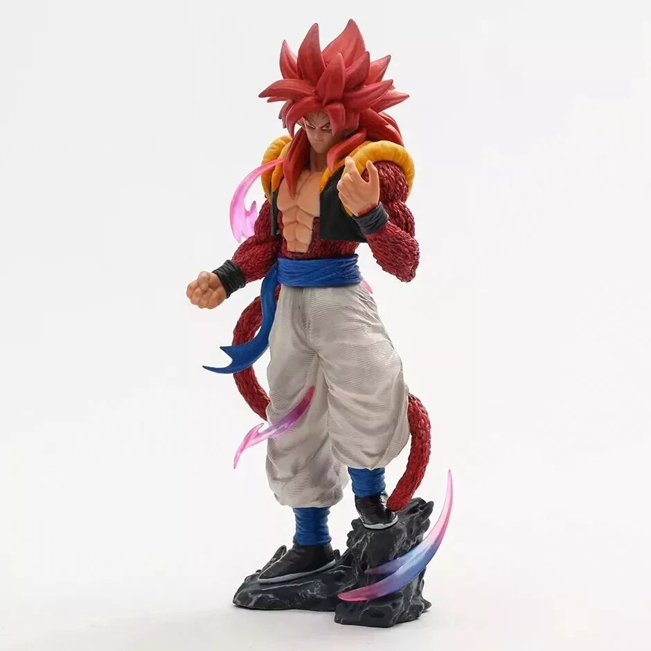 Super Saiyan 4 Gogeta Figurines, Dragon Ball GT Anime Collectible Figures 10 in