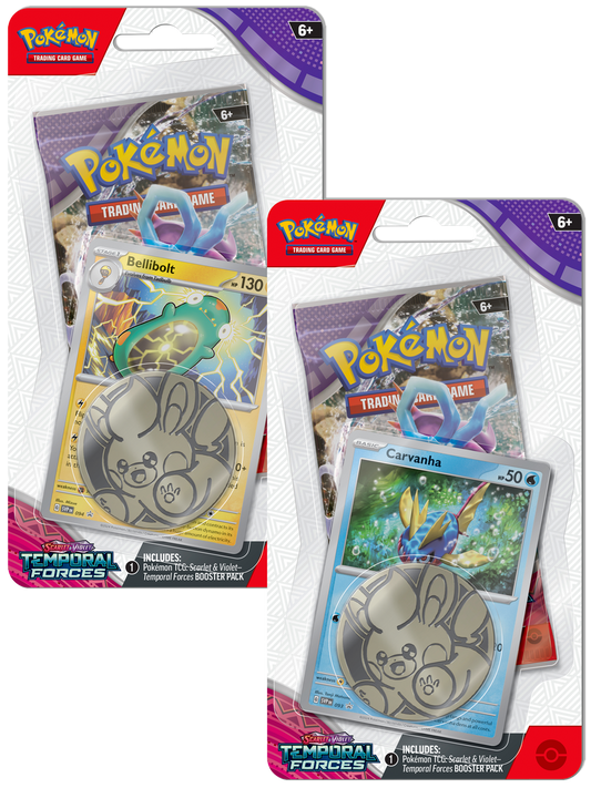 Pokemon Temporal Forces Check Lane Booster Pack | New