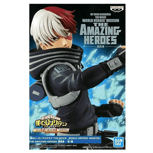 My Hero Academia: World Heroes' Mission - Shoto Todoroki - The Amazing Heroes Figure - 