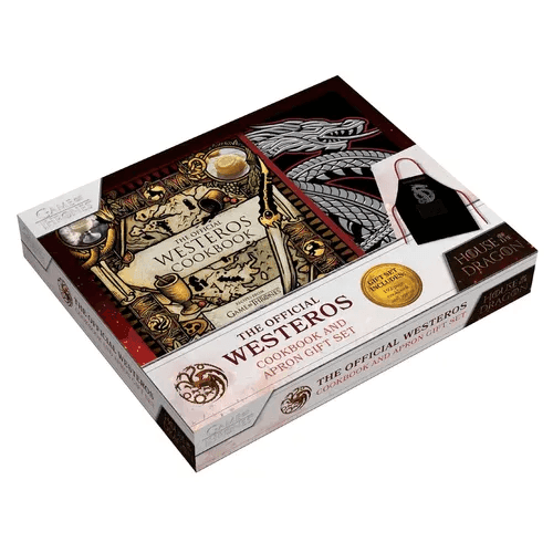 The Official Westeros Cookbook and Apron Gift Set: Recipes from House of the Dragon and Game of Thrones - Paperback - 