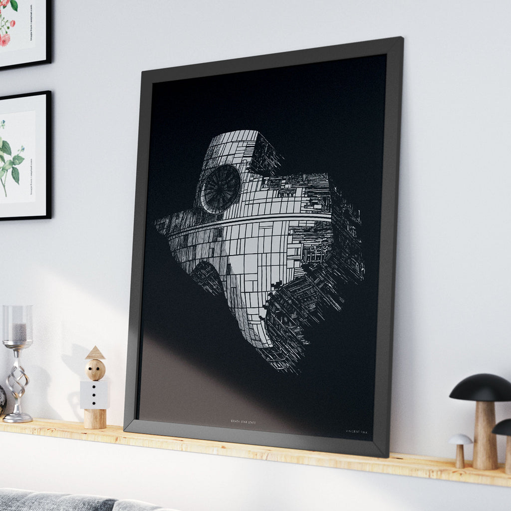 Texas Death Star Poster
