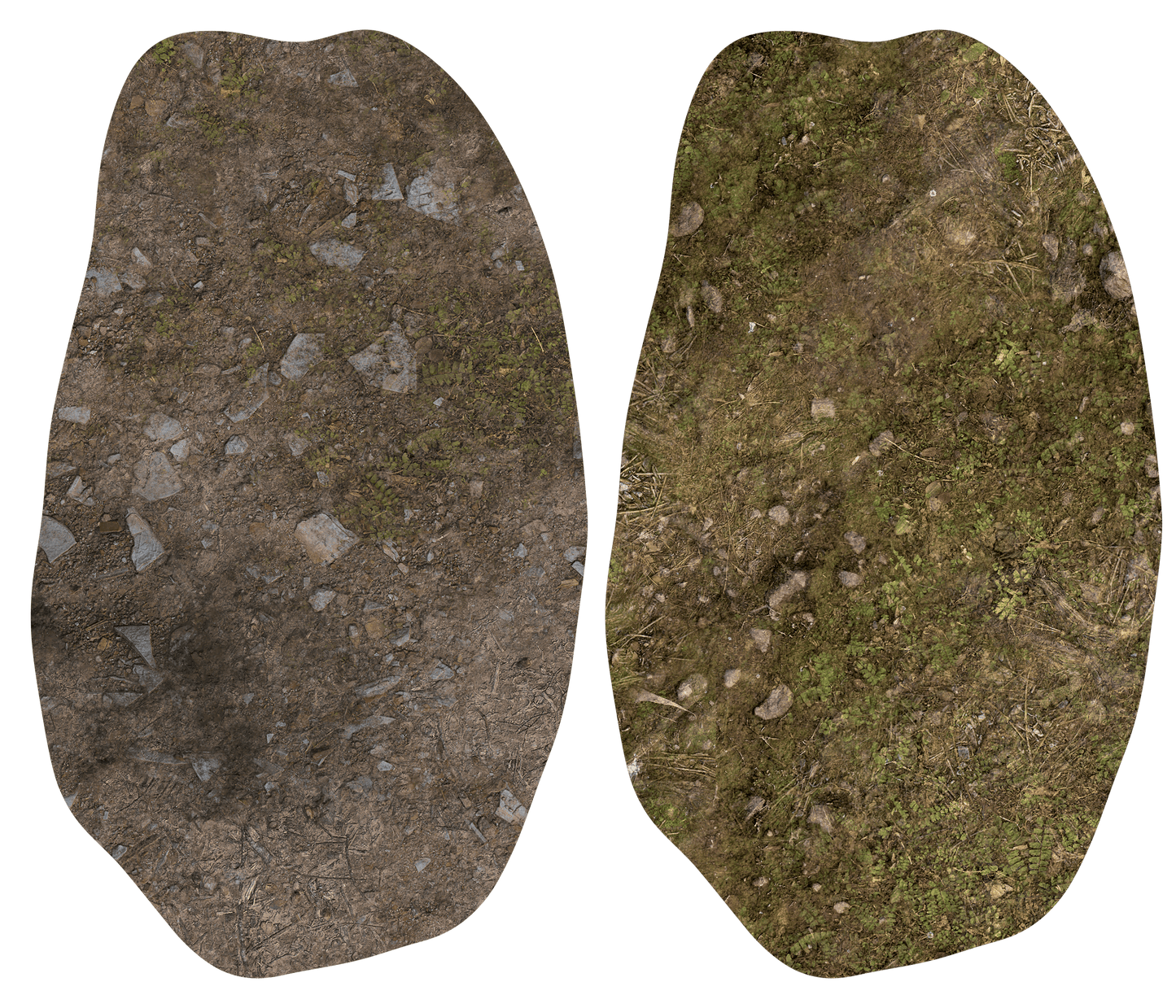 Double Sided Neoprene Terrain Table Set for Warhammer 40k, AoS, Star Wars, Conquest, Bolt Action, Saga, and more! - 