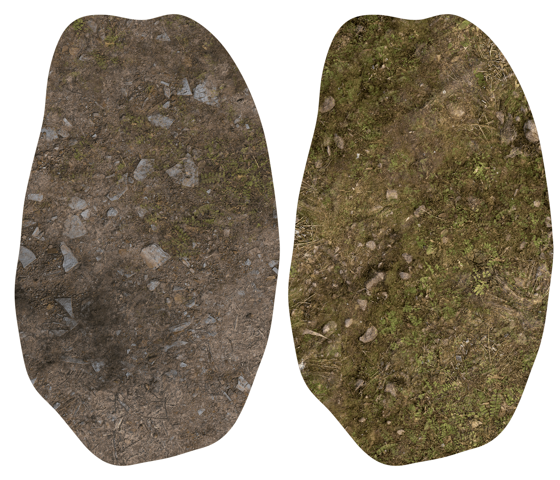 Double Sided Neoprene Terrain Table Set for Warhammer 40k, AoS, Star Wars, Conquest, Bolt Action, Saga, and more! - 