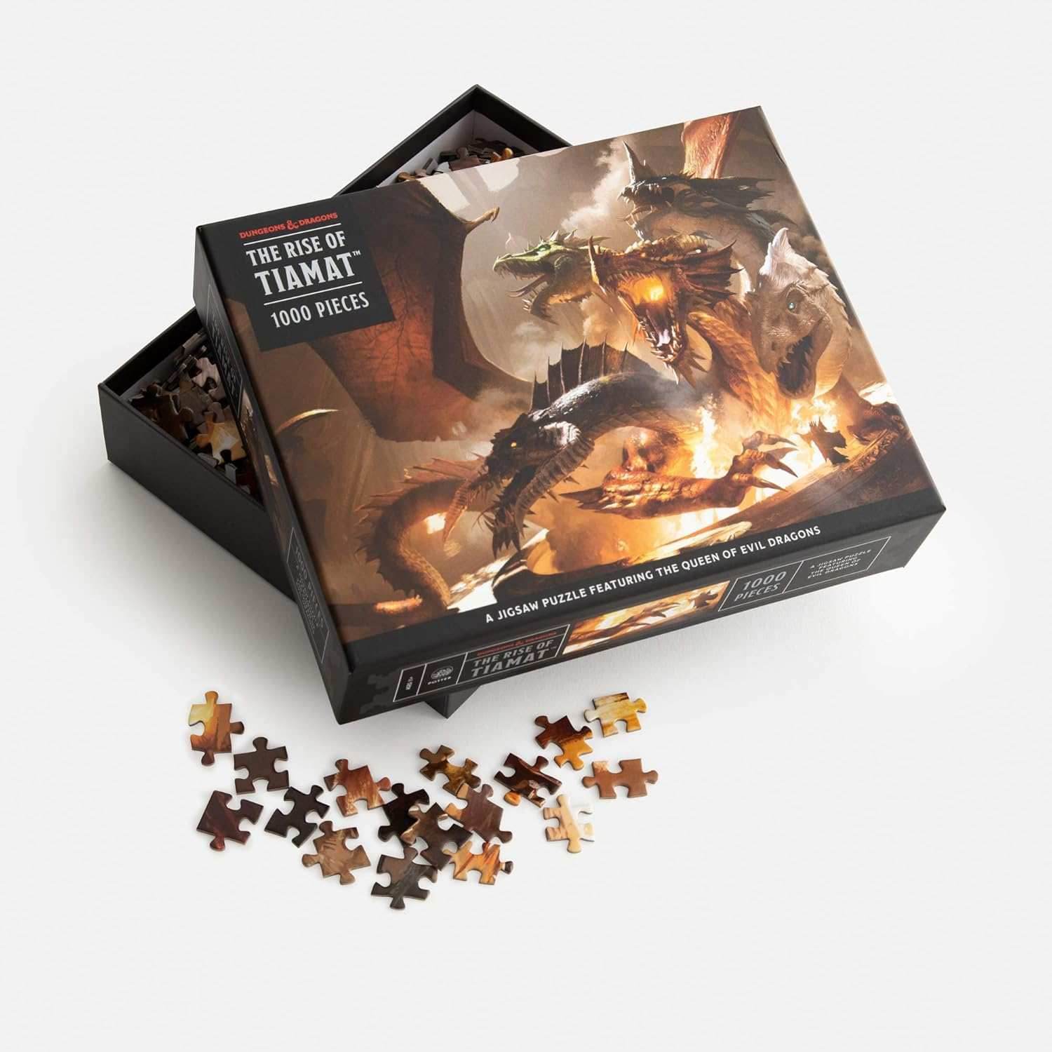 The Rise of Tiamat Dungeons & Dragons 1000 Piece Jigsaw Puzzle Potter - 