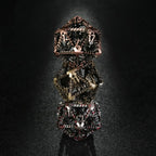 3D Metal  Flying Dragon Hollow D20 Polyhedron Dice 40mm 20 Sided Dice