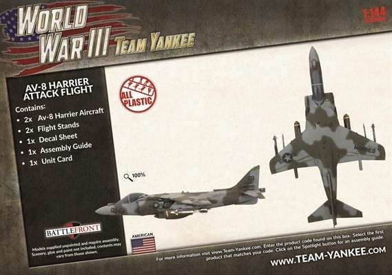 Team Yankee: AV-8 Harrier Attack Flight - 