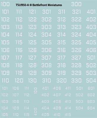 Team Yankee: Soviet Decal Set - 